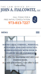 Mobile Screenshot of fialcowitzlaw.com